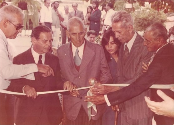 Inauguração em março de 1974
